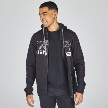 HOODIE ZIPPÉ CAPUCHE HOMME AIRNESS KAMO 2