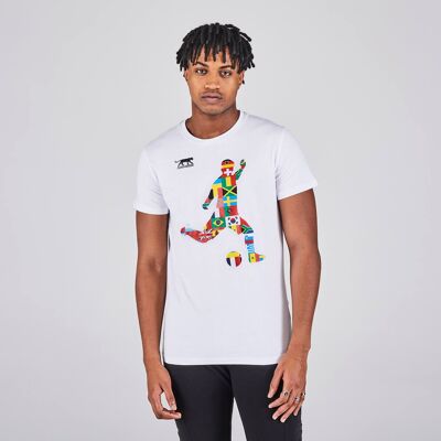 CAMISETA HOMBRE AIRNESS WORLD CUP BLANCA