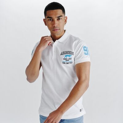 POLO HOMME AIRNESS HENDRIX BLANC