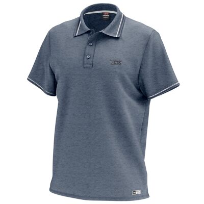 AIRNESS HERREN POLOSHIRT IVO BLUE JEANS