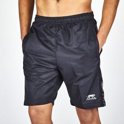 AIRNESS AERO LANGE SHORTS HERREN SCHWARZ