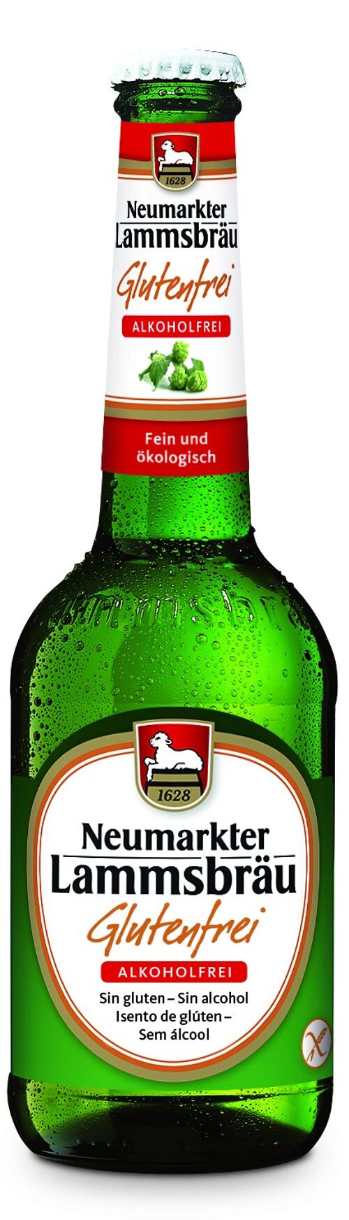 Cerveza sin gluten y sin alcohol BIO  Lammsbräu