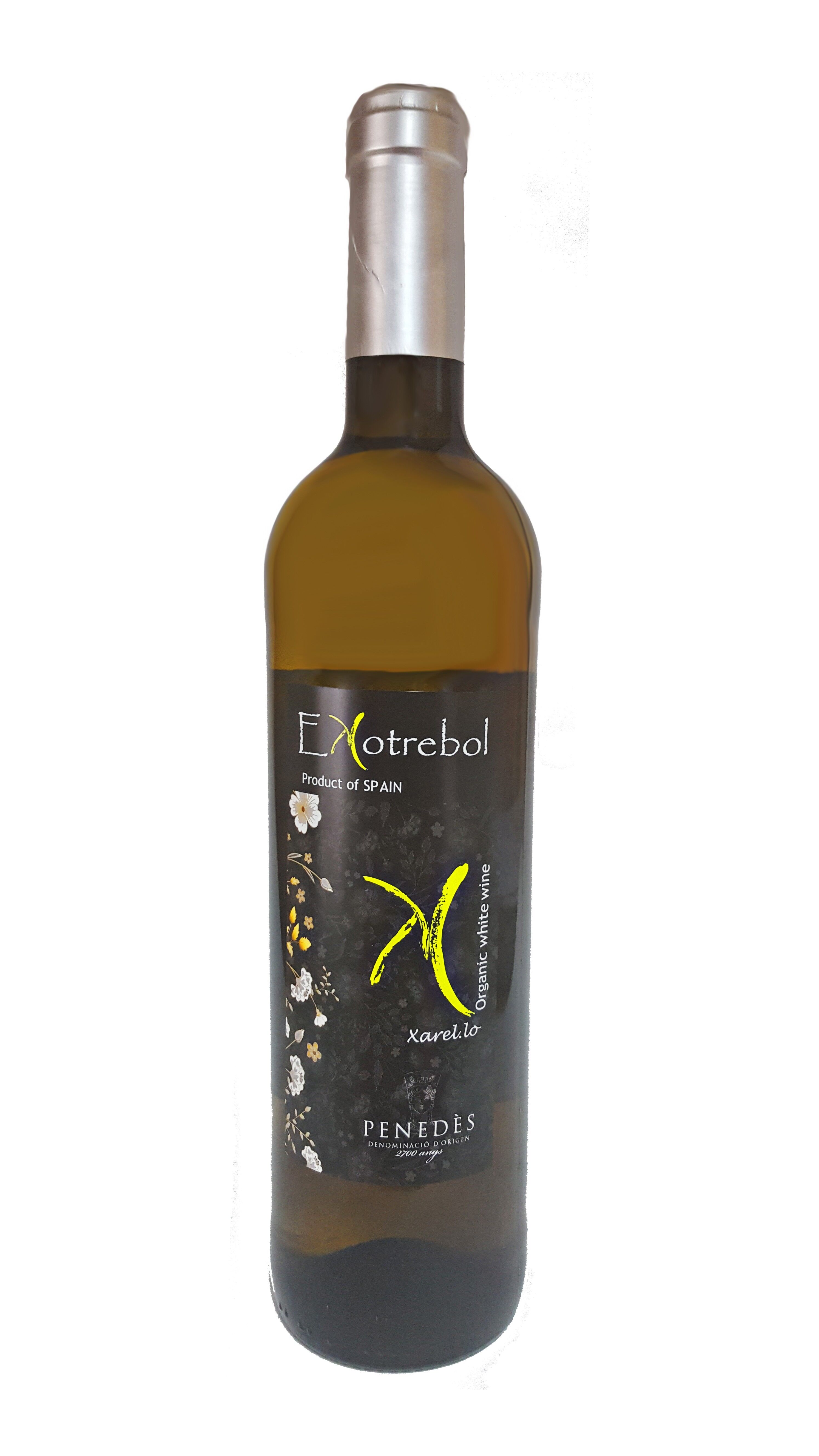 Vino biologico Penedès bianco Xarel lo Ekotrebol
