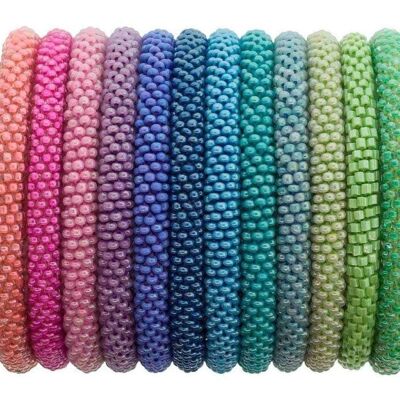 Set di 12 combinazioni di colori Rainbow Row