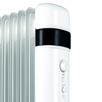 TCP Smart WiFi Radiateur Autoportant à Huile 9 Ailettes Blanc 2000w 7