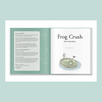 Livre pour enfants sur les animaux - Frog Crush (édition de voyage) 2
