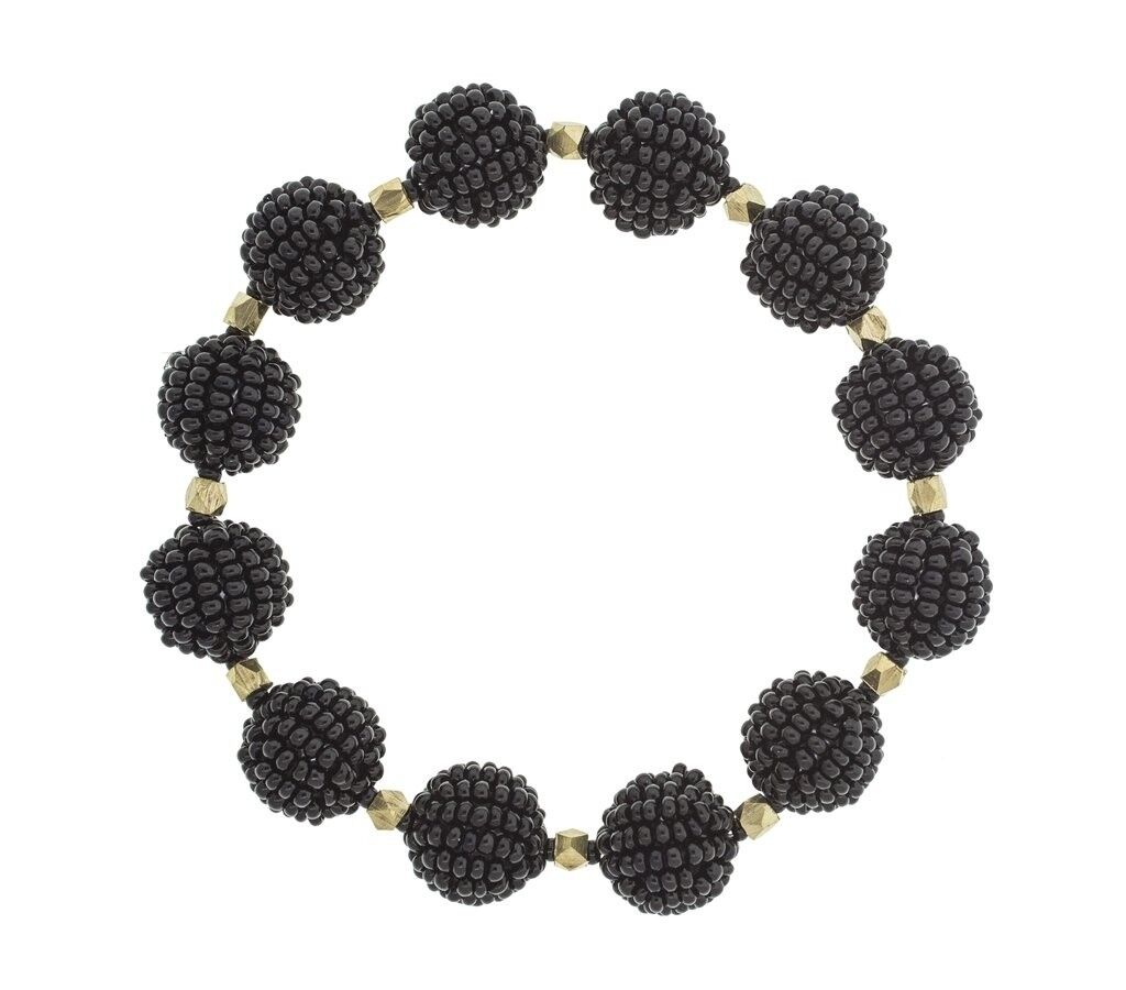 Bracciale Luxe Globe, nero