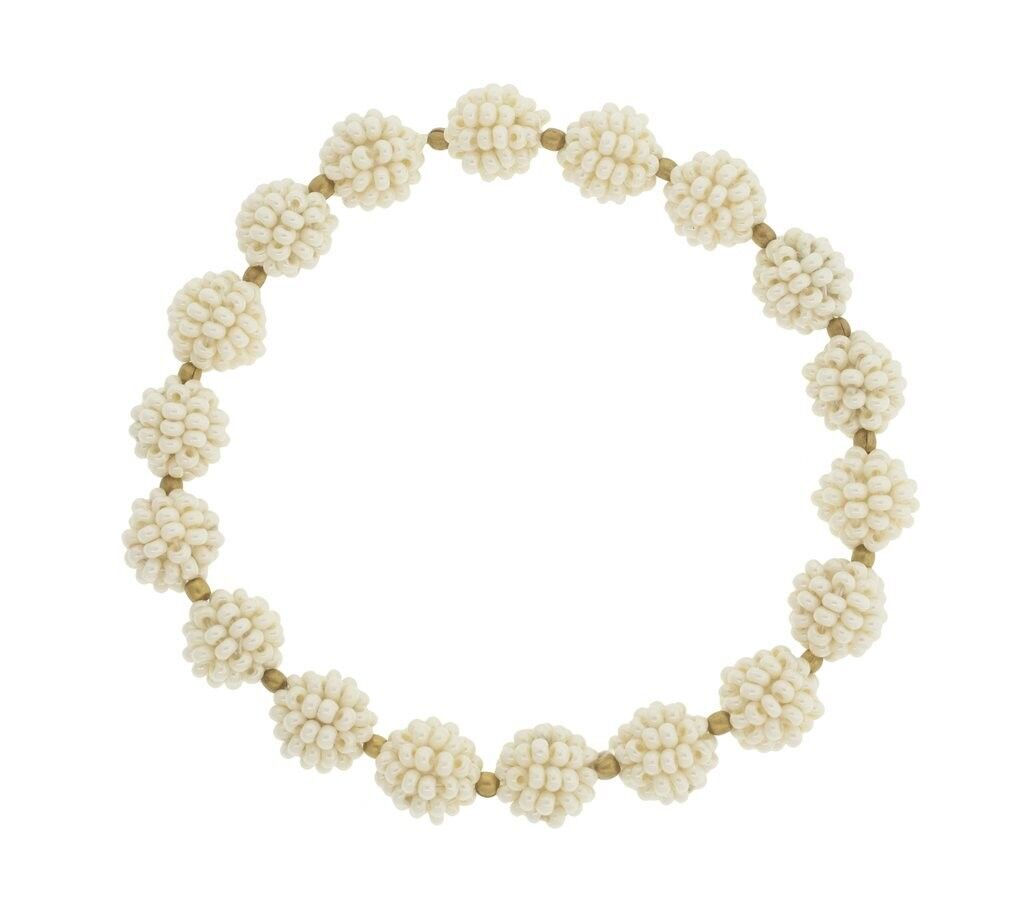 Bracciale Boho, crema