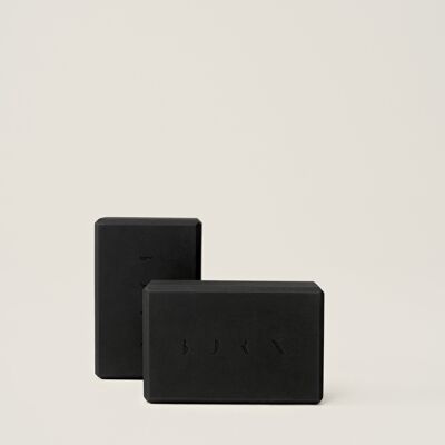 Yoga Block Pack - Black - Born Living Yoga