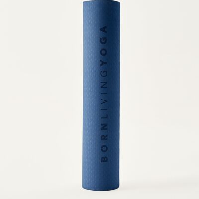 Mat Wave-6Mm Navy - Born Living Yoga