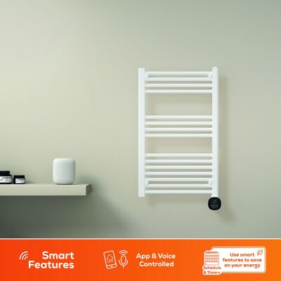 TCP Smart WiFi Fixed Pre-Filled Towel Radiator White