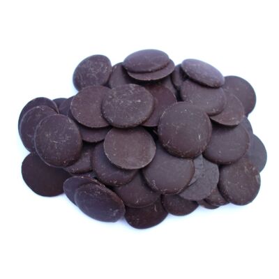 72% Bottoni Di Cioccolato Alla Menta Bulk 5kg Vegan Organic