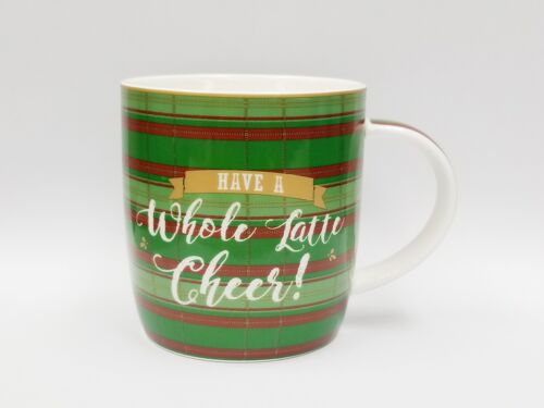 Christmas Porcelain mug with Music Box 350ml
