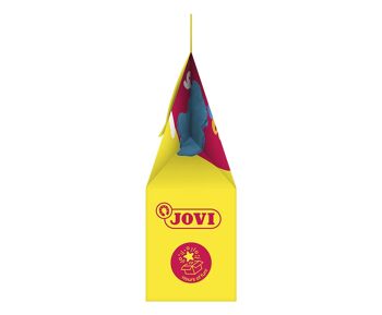 JOVI - SUPER KIT de regalo de plastilina, 3 x 50g + 6 moldes + 1 rodillo 4