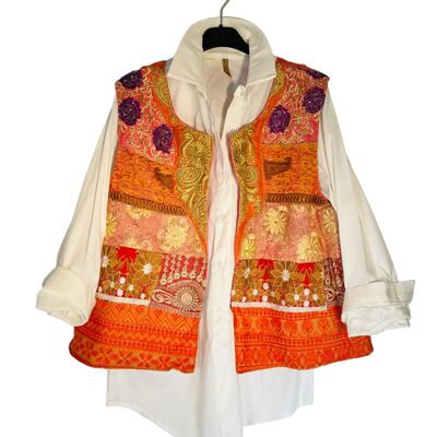 Indian embroidered waistcoat