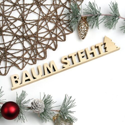 Baum steht - Gr. M