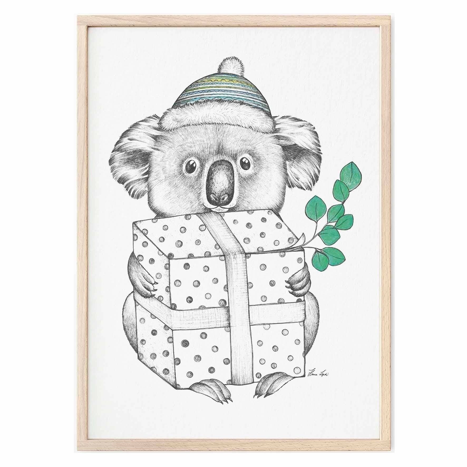 Stampa artistica [Carta per belle arti] - Koala - A3