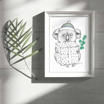 Tirage d'art [Papier Fine Art] - Koala - A4 6