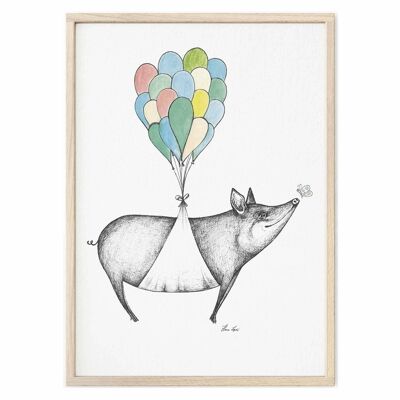 Art Print [Fine Art Paper] - Sow Good Luck - A4