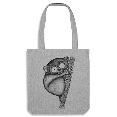 Jute bag [recycling] - Tarsier - grey