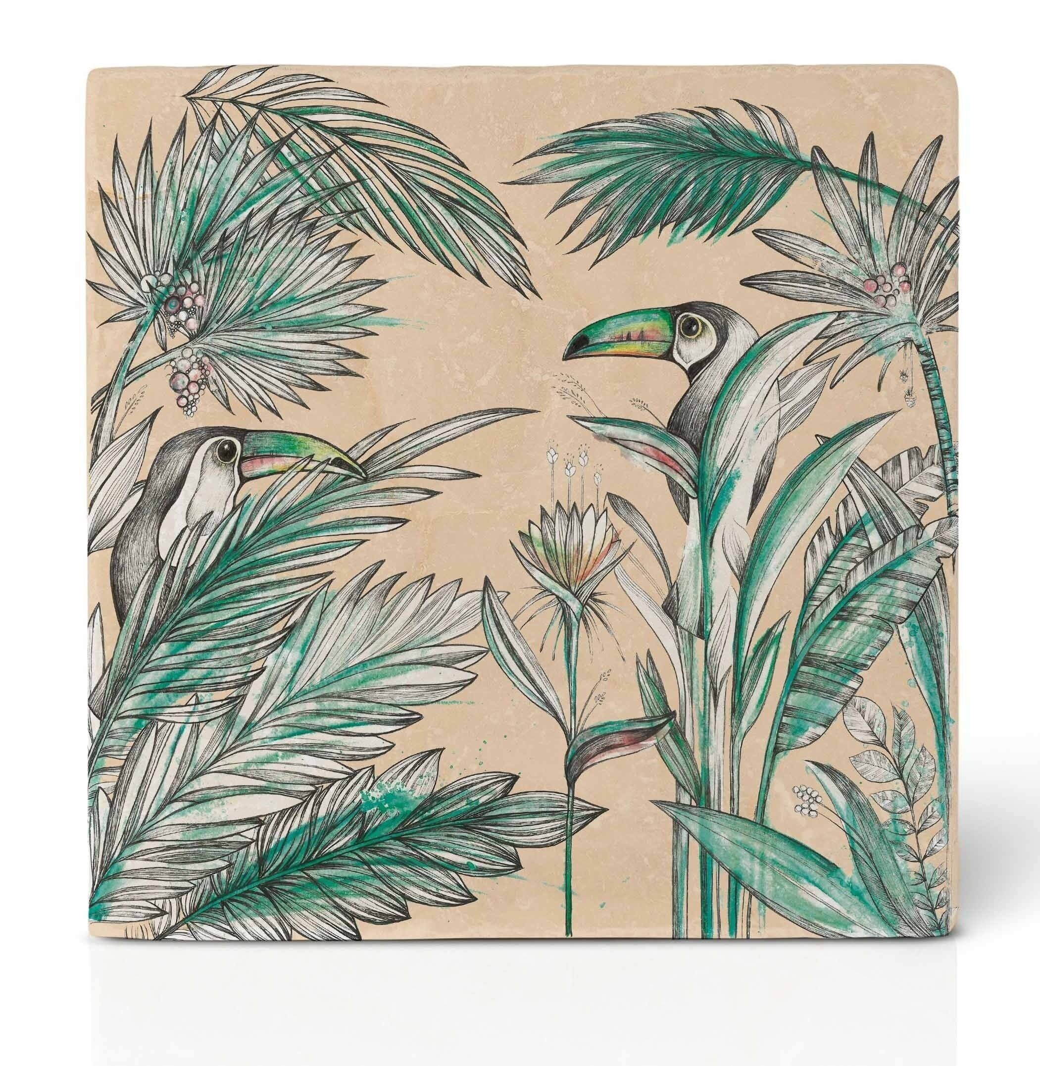 Sottobicchiere per piastrelle [pietra naturale] - Tucani