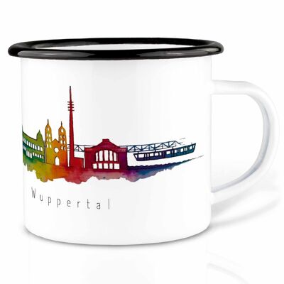 Enamel mug - Wuppertal - 500ml