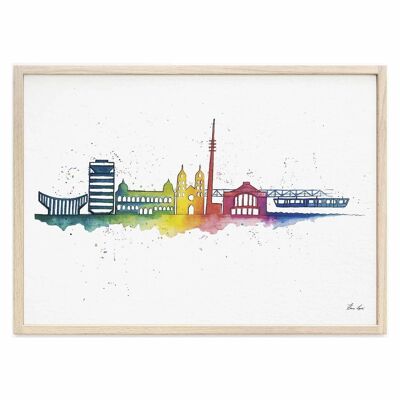 Impression d'art [Papier Fine Art] - Wuppertal - A4