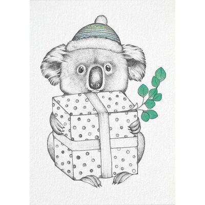 Postkarte [Bambuspapier] - Koalalala