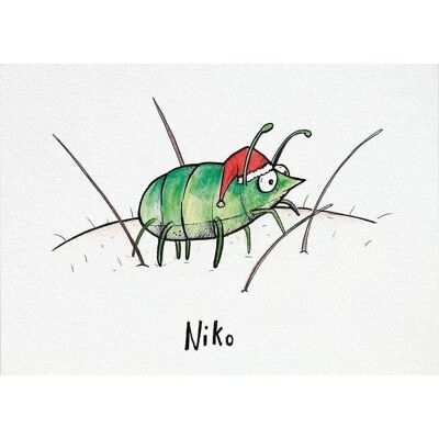 Cartolina [carta di bambù] - Niko Laus