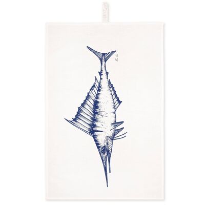 Tea Towel [Half Linen] Swordfish | kitchen towels