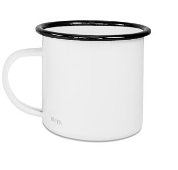 Mug émaillé - pompe chat hélium - 300ml 2