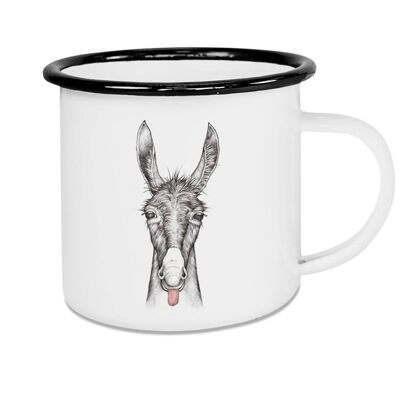 Taza de esmalte - Lore (burro) - 300ml