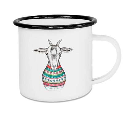 Enamel cup - Reinhold (goat) - 300ml