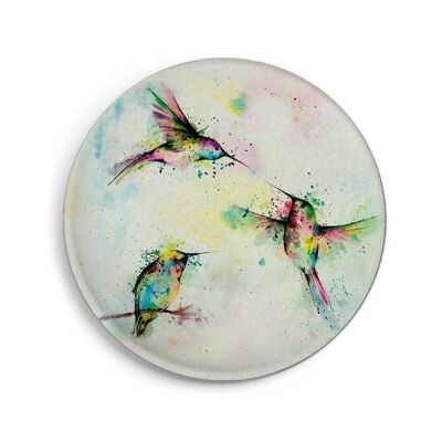 Magnet - 3 hummingbirds
