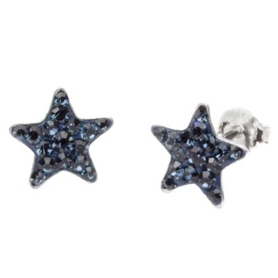 Studs Star 925 silver montana