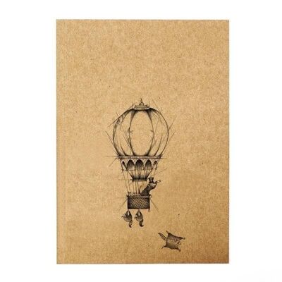 Quaderno [carta riciclata] - palloncini - DIN A5
