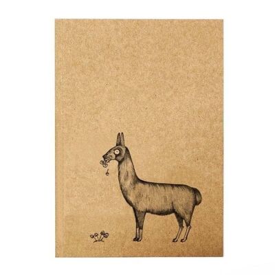 Notebook [recycled paper] - llama - DIN A5