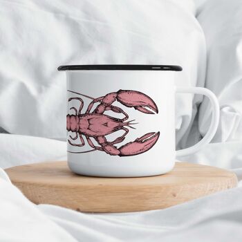 Mug émaillé - homard - 500ml 3