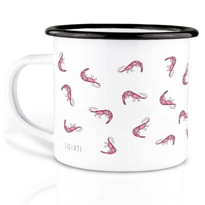 Mug émaillé - Cocktail de Crevettes - 500ml