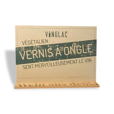 Présentoir vernis à ongles VZ French (sans vernis)