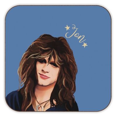 Coasters 'Male Icons: Jon Bon Jovi'