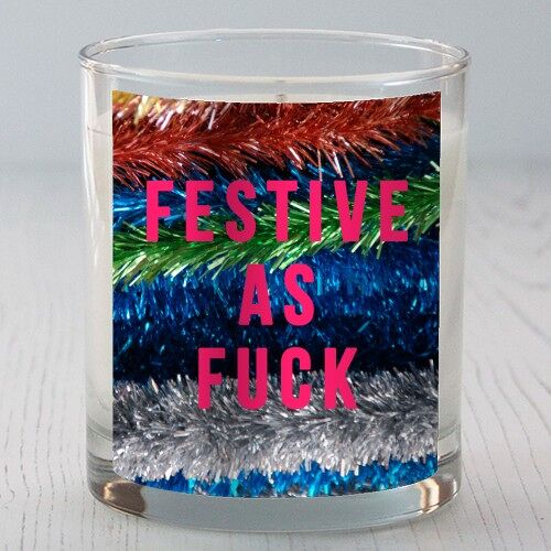 Scented Candles 'Festive As Fuck'