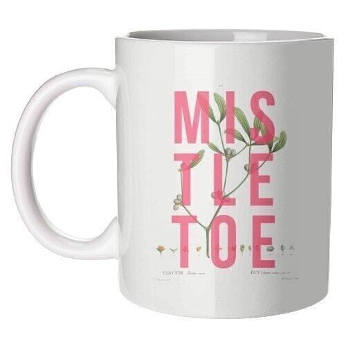 Mugs 'Mistletoe' by The 13 Prints
