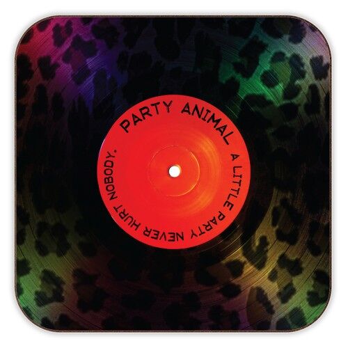 Coasters 'Say it with Vinyl - Party Anim