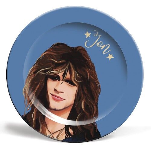 Plates 'Male Icons: Jon Bon Jovi'