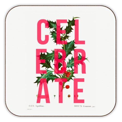 Coasters 'Celebrate' by The 13 Prints