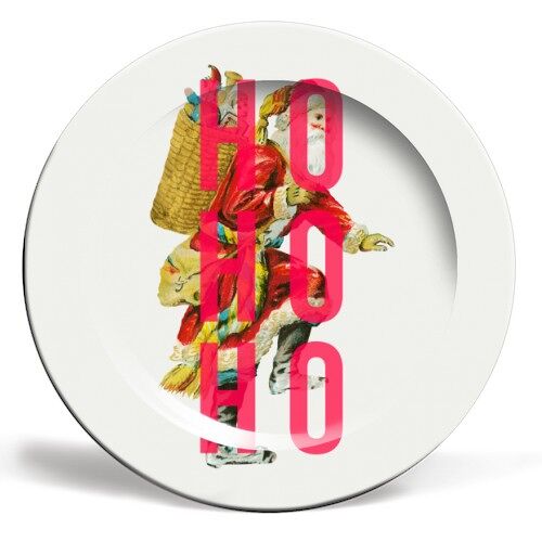 Plates 'Ho Ho Ho' by The 13 Prints