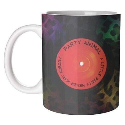 Tazas 'Dilo con Vinilo - Party Animal'