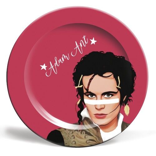 Plates 'Male Icons: Adam Ant'