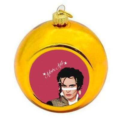 Christmas Baubles 'Male Icons: Adam Ant'